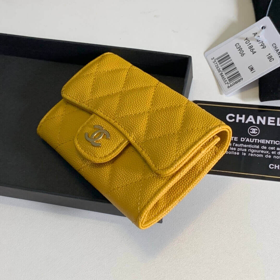 Chanel Caviar Classic Card Holder A80799