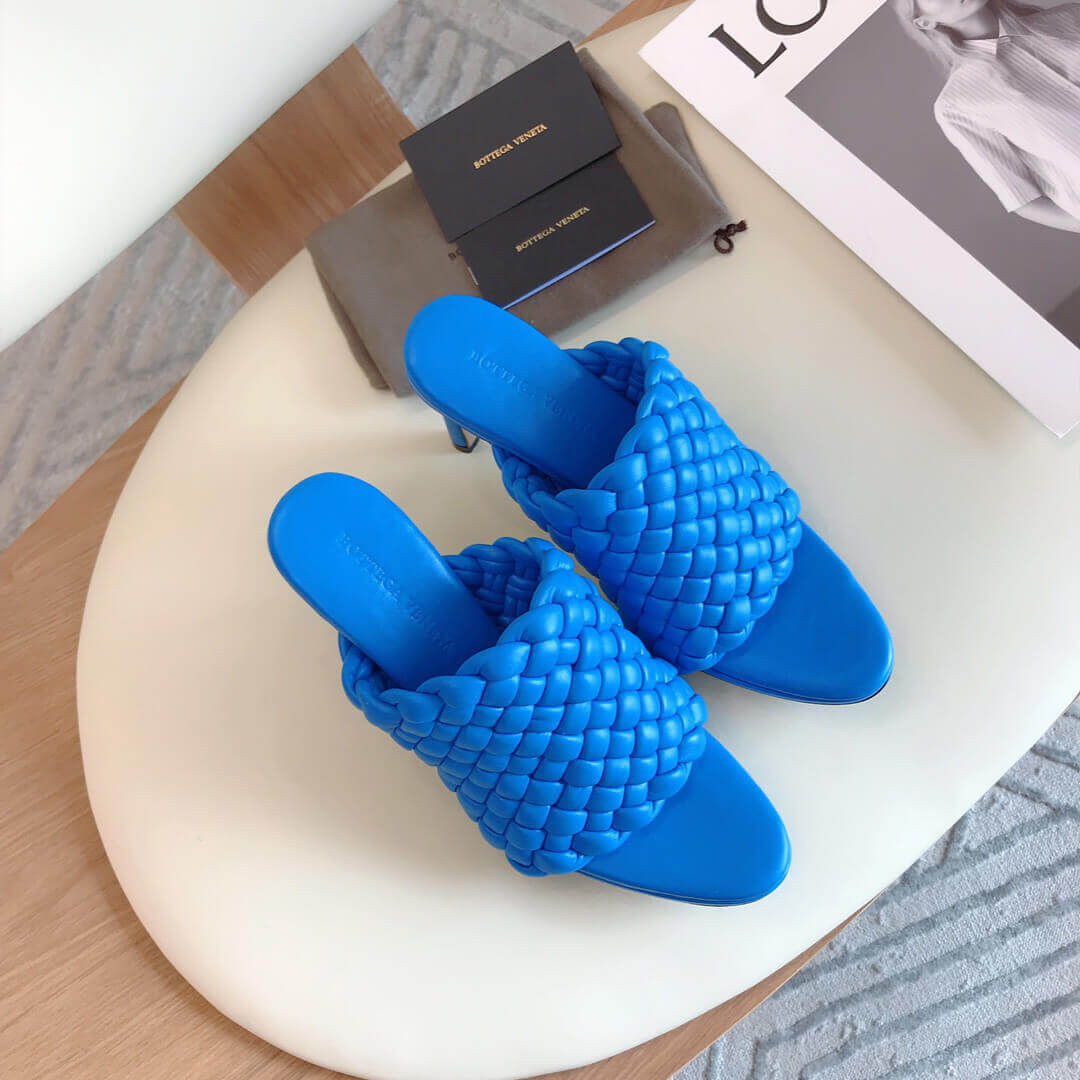 Bottega Veneta BV Curve Sandals 621340 Blue