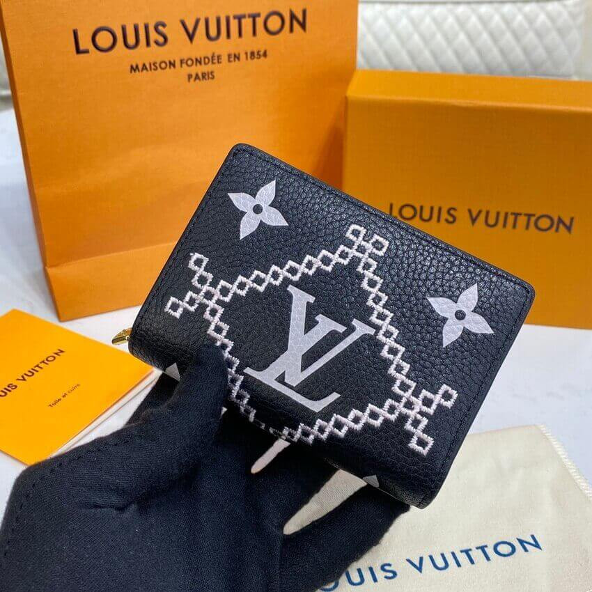 Louis Vuitton Monogram Empreinte Clea Wallet M81212 M81139