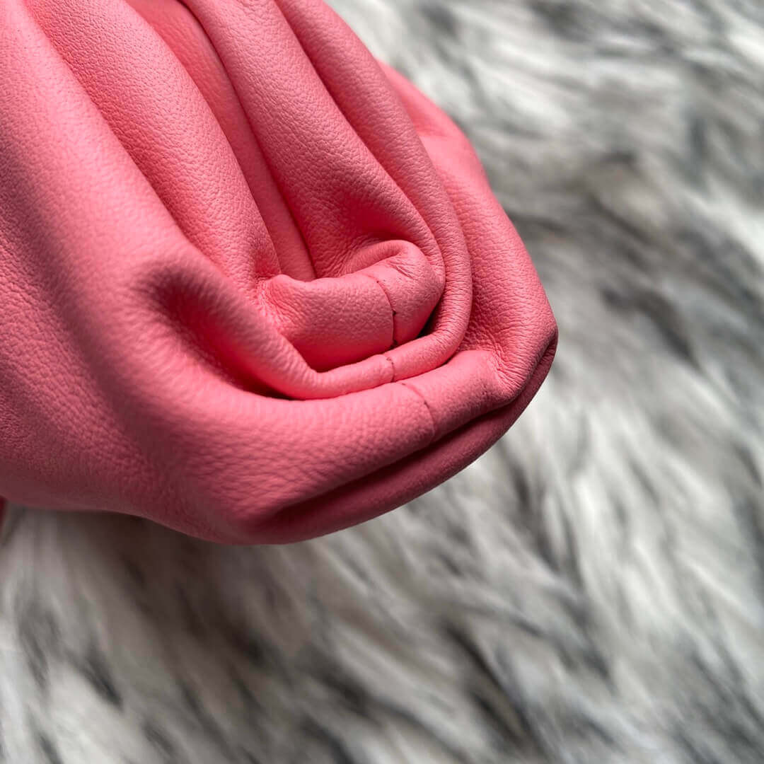 Bottega Veneta The Pouch Mini Leather Clutch 1364361