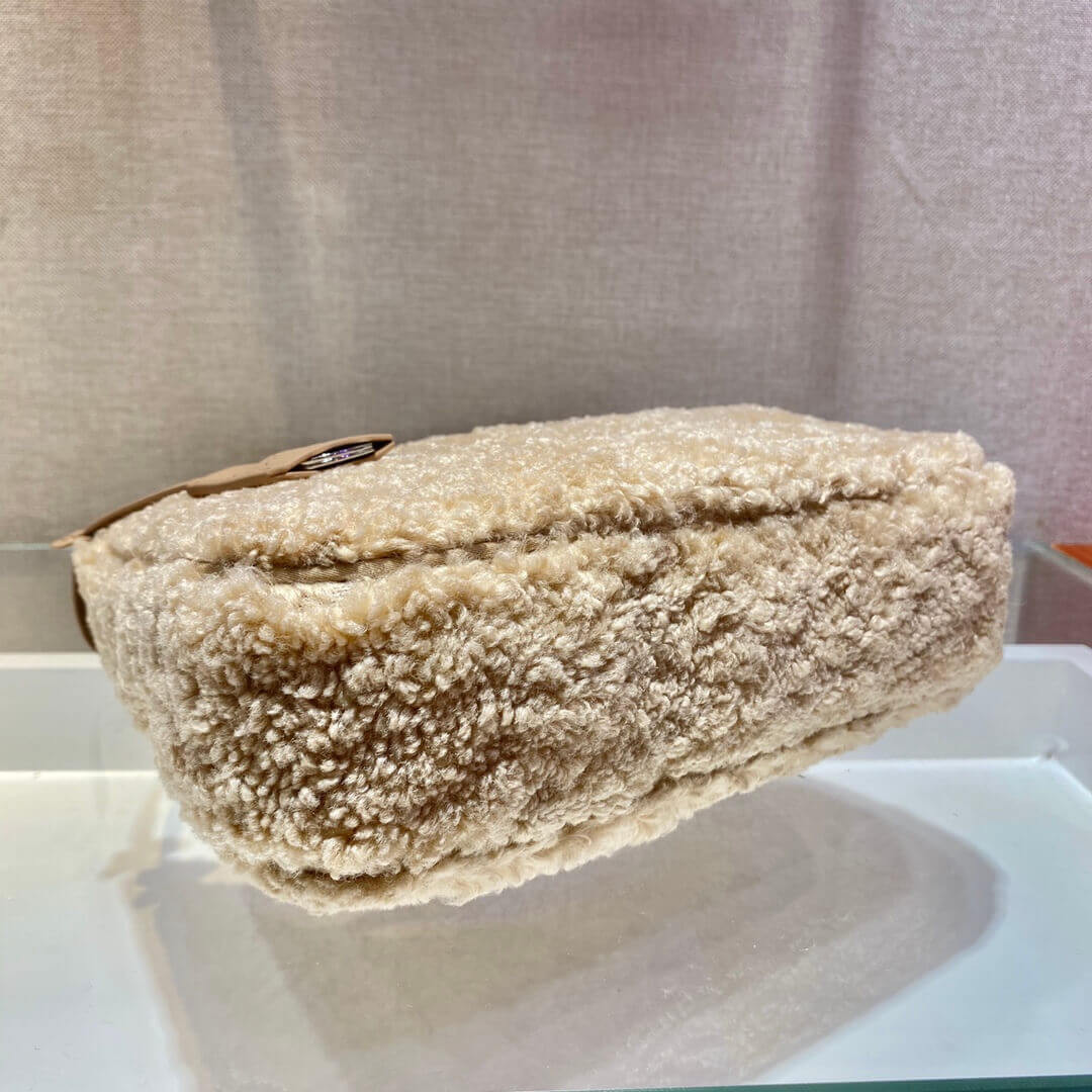 Prada Re-Edition 2000 Shearling Mini Bag NE515