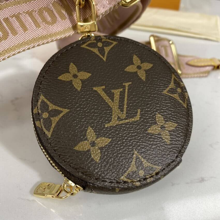 Louis Vuitton Pochette Bandouliere Multi Strap J02485 Pink
