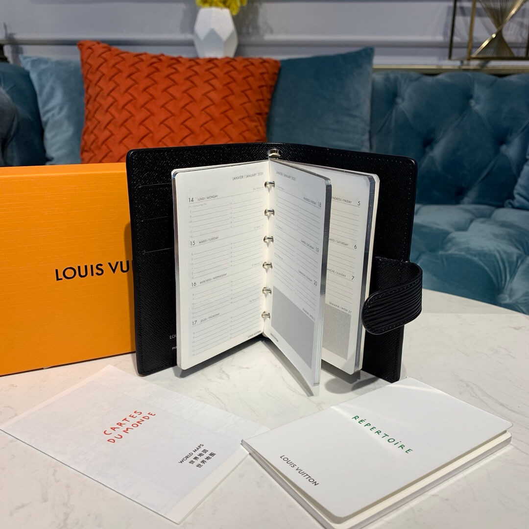 Louis Vuitton Epi Leather Small Ring Agenda Cover R20005