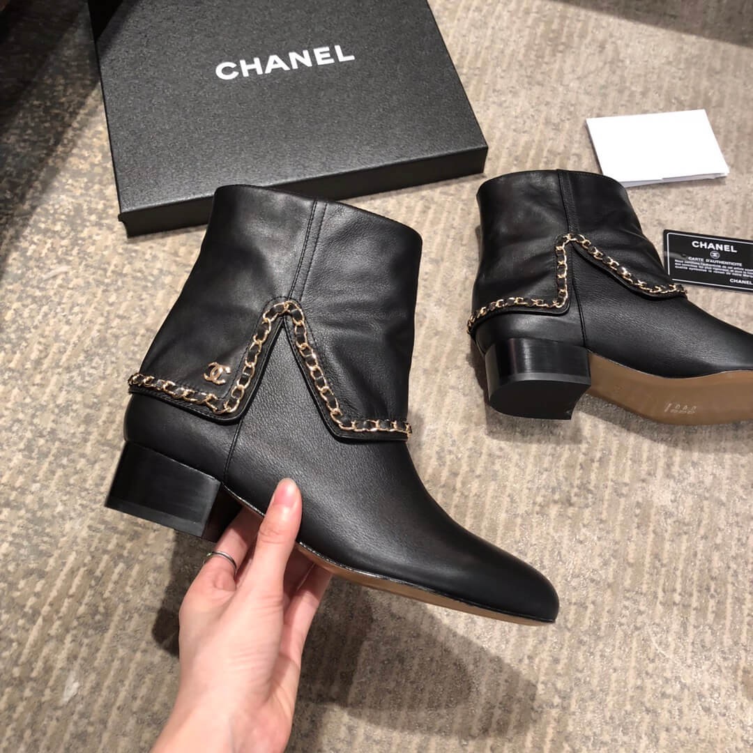 Chanel Ankle Boots G34929