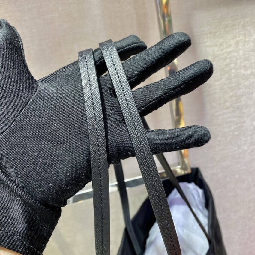 Prada Re-Nylon and Saffiano Leather Tote Bag 1BG107