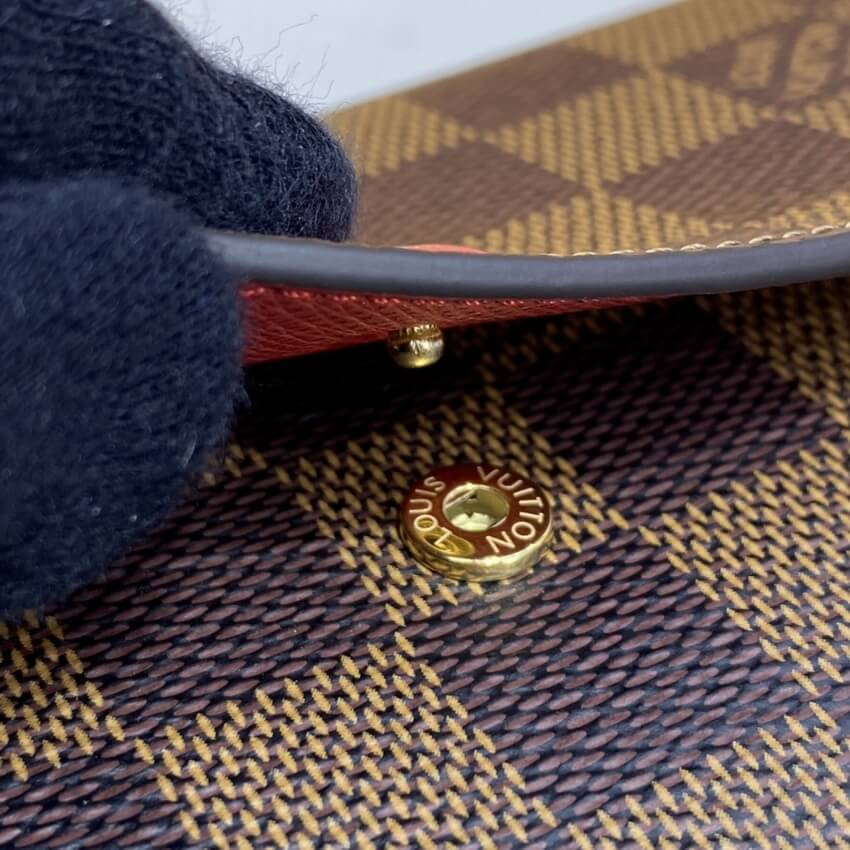 Louis Vuitton Damier Ebene Emilie Wallet N60214 N63544