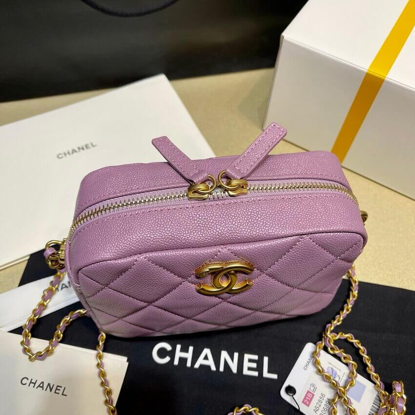 Chanel Grained Calfskin Camera Bag AS2856
