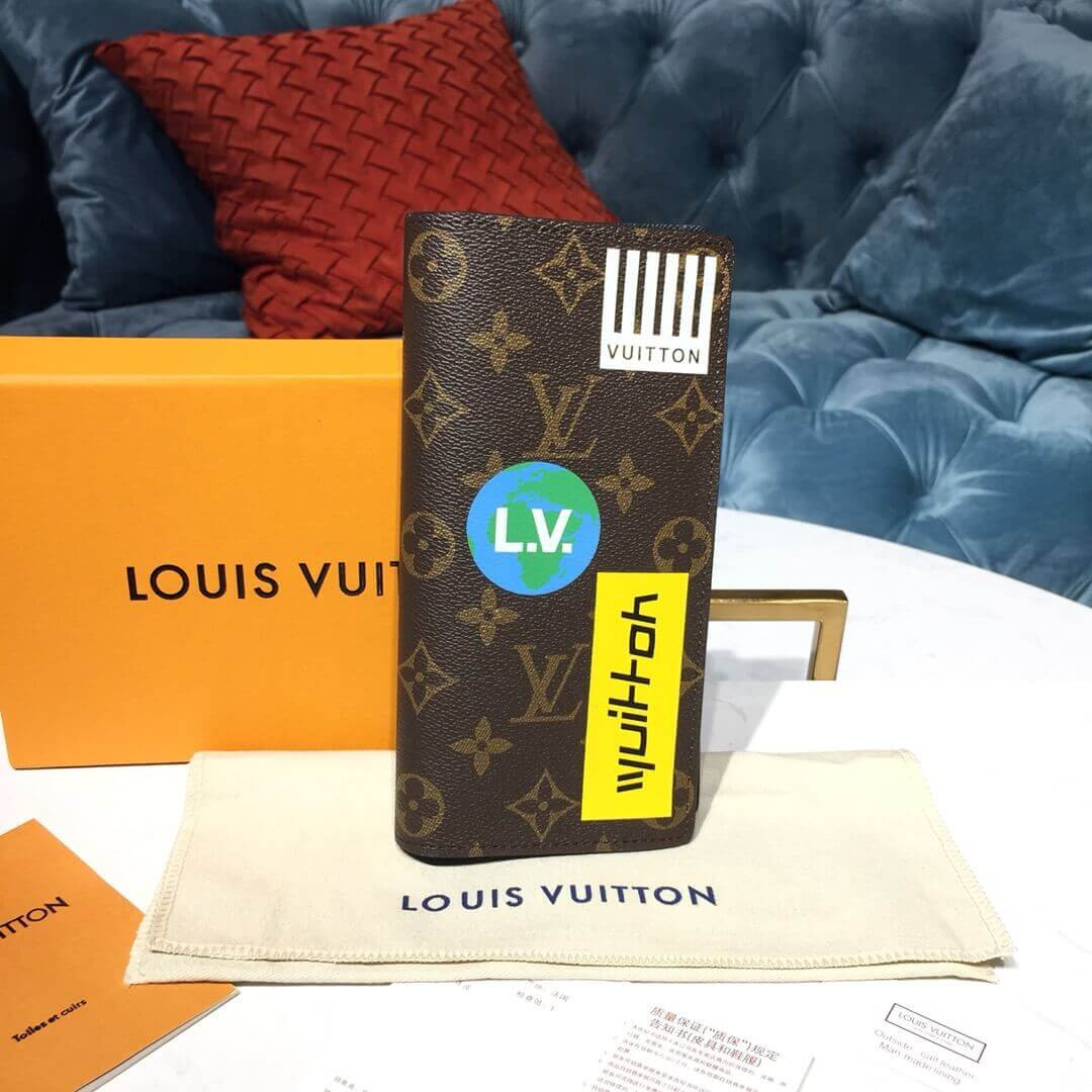Louis Vuitton Brazza Wallet M67822 M67823