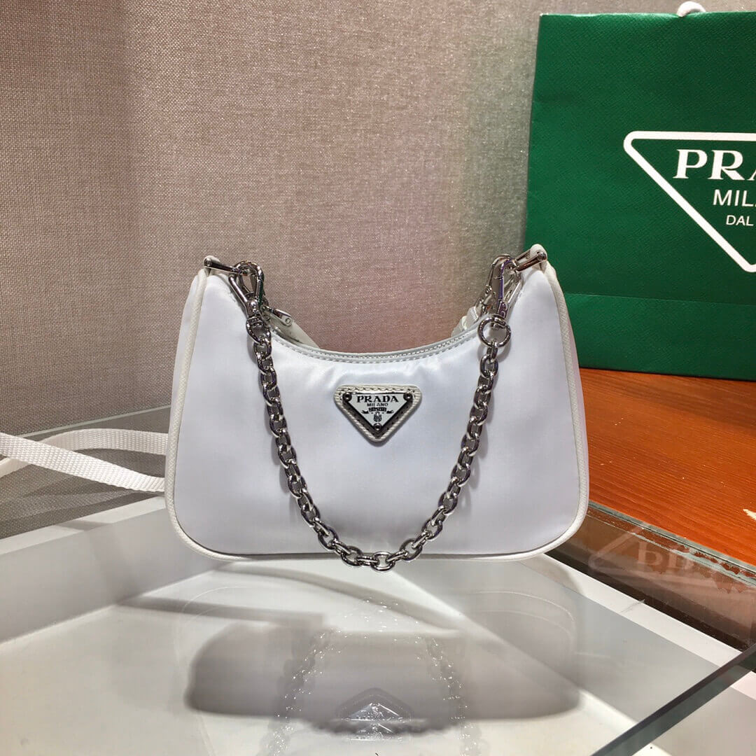 Prada Mini Nylon Hobo Bag 15cm 1BC204