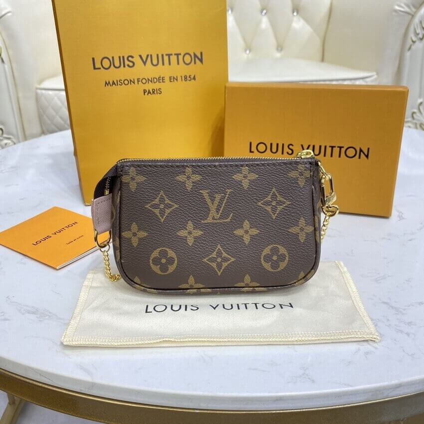 Louis Vuitton Monogram Canvas Mini Pochette Accessoires M45905