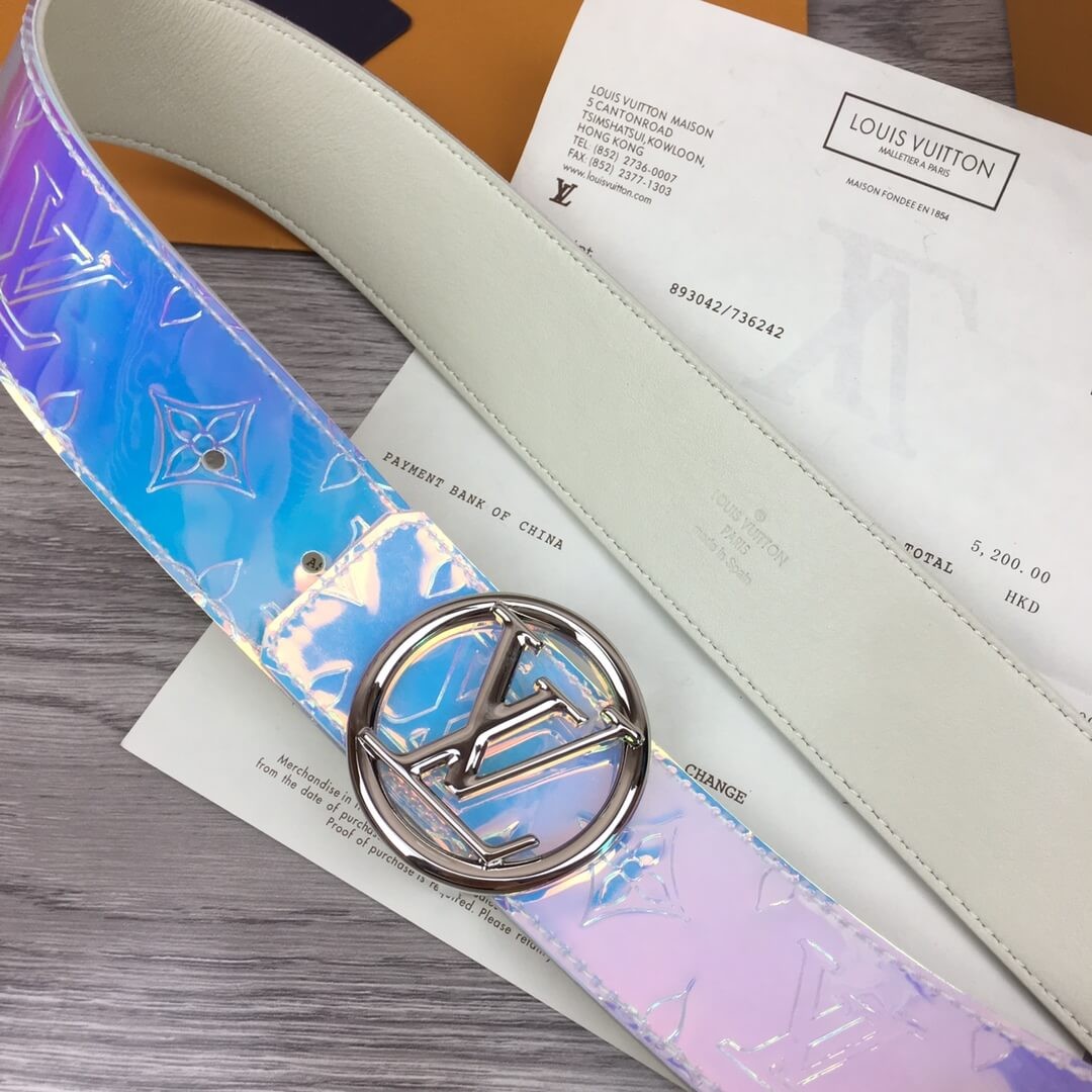 Louis Vuitton 40mm LV Prism Belt M0165