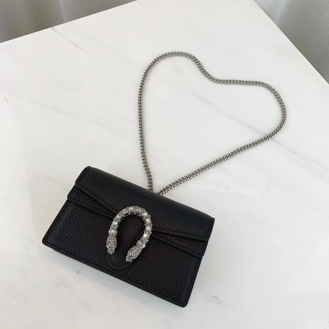 Gucci Dionysus Leather Super Mini Bag 476432