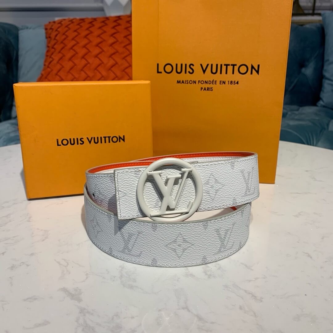 Louis Vuitton 40mm LV Circle Reversible Belt M0169U