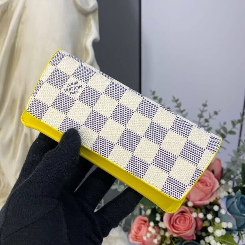 Louis Vuitton Damier Azur Woody Glasses Case GI0388