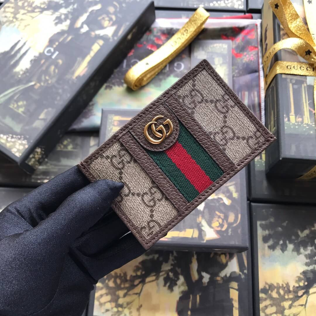 Gucci Ophidia GG Card Case 597617