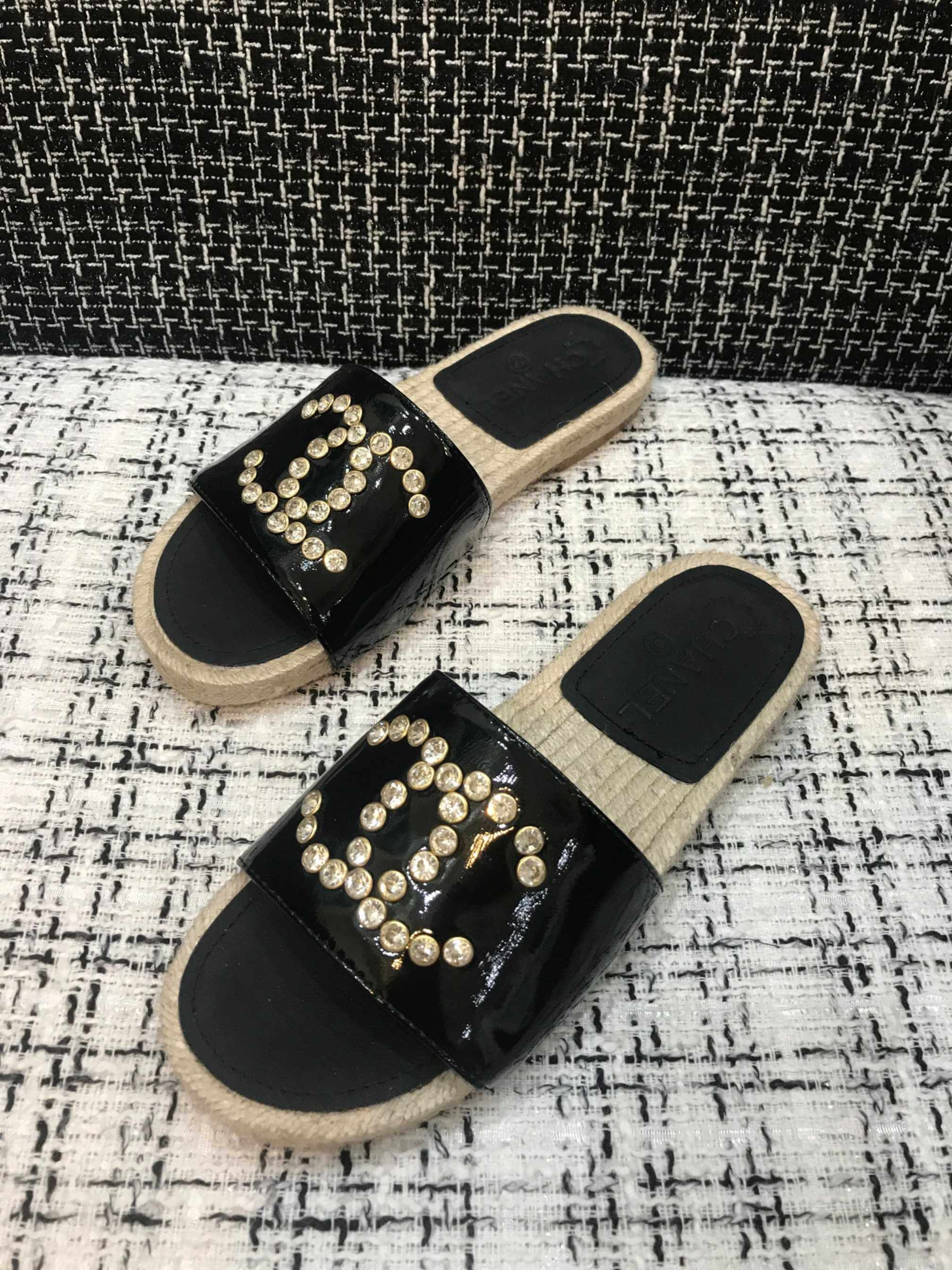 Chanel Paten Calfskin Mules G35603
