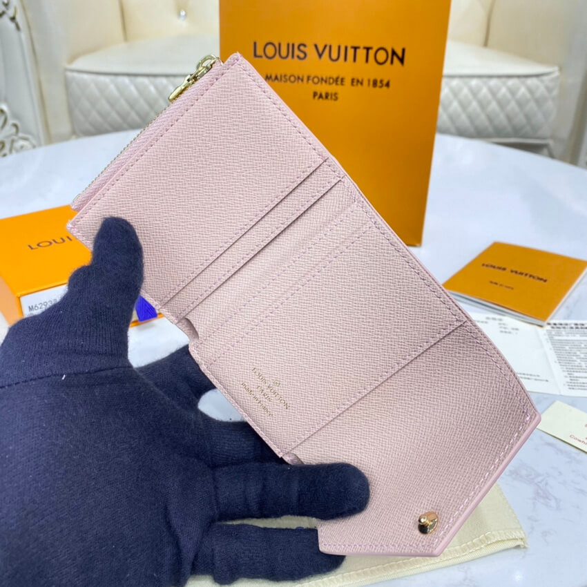 Louis Vuitton Damier Azur Zoe Wallet N60219 N60220