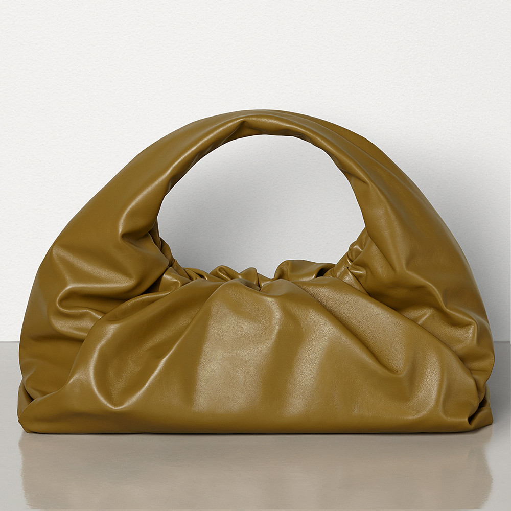 Bottega Veneta The Shoulder Pouch Large Leather Bag 607984