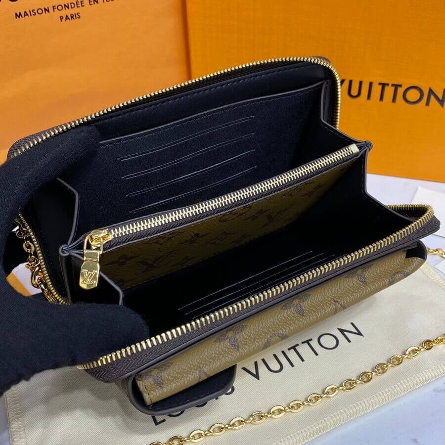 Louis Vuitton Vertical Zippy Wallet Metis M80731