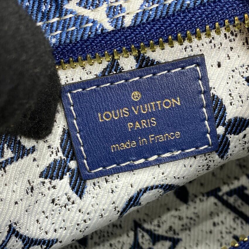 Louis Vuitton Monogram Denim Loop Bag M81166 Blue