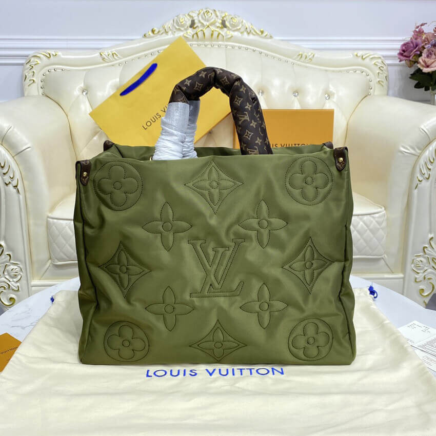 Louis Vuitton Econyl Onthego GM M59008 Khaki