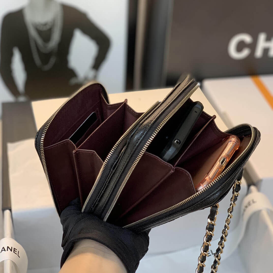 Chanel Phone Bag With Chain B01963