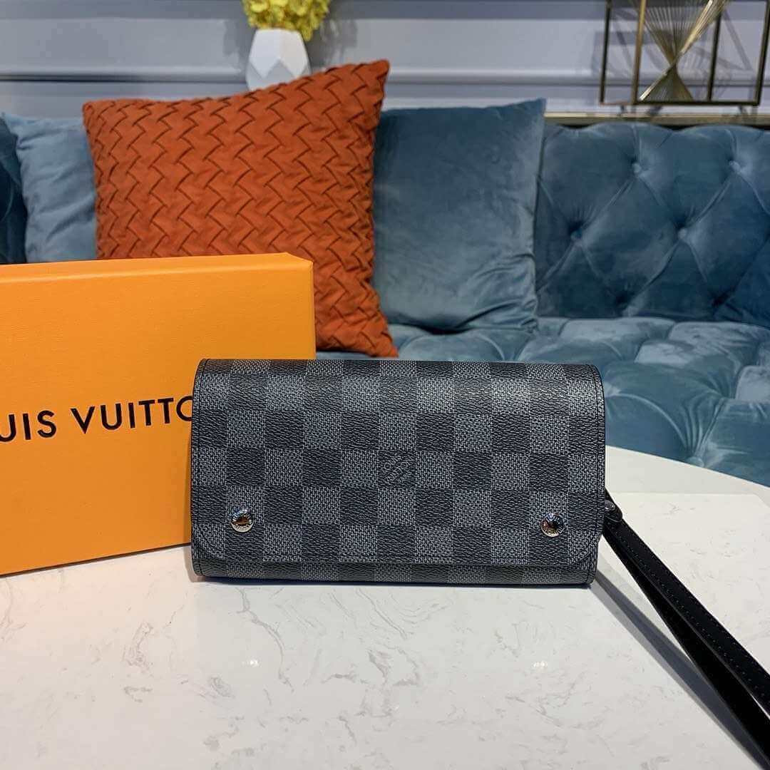 Louis Vuitton Damier Graphite Canvas Kasai Wallet M58080