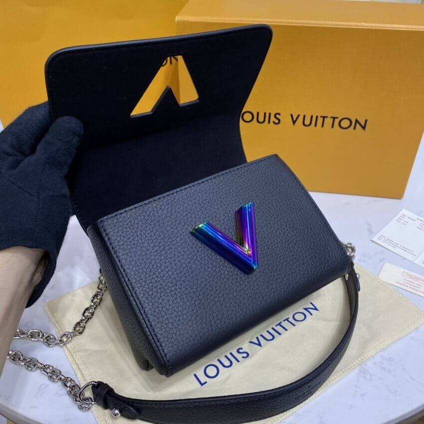 Louis Vuitton Taurillon Leather Twist Mini M58597