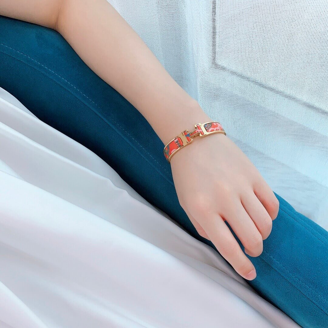 Hermes Clic H Panoplie Equestre Bracelet H706