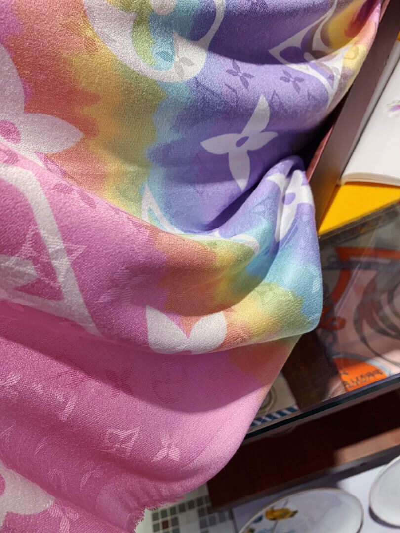 Louis Vuitton LV Escale Monogram Shawl M76087 M76088 M76086