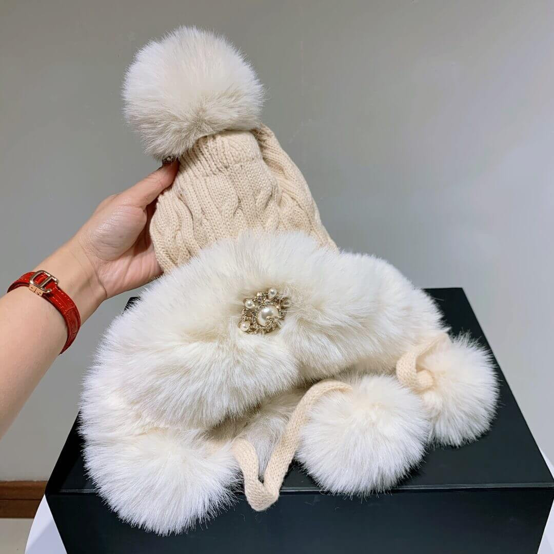 Chanel Wool Beanie D018