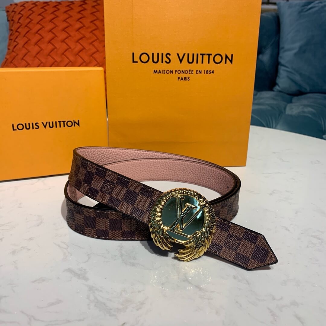 Louis Vuitton 30mm LV Circle Reversible Belt M0111U