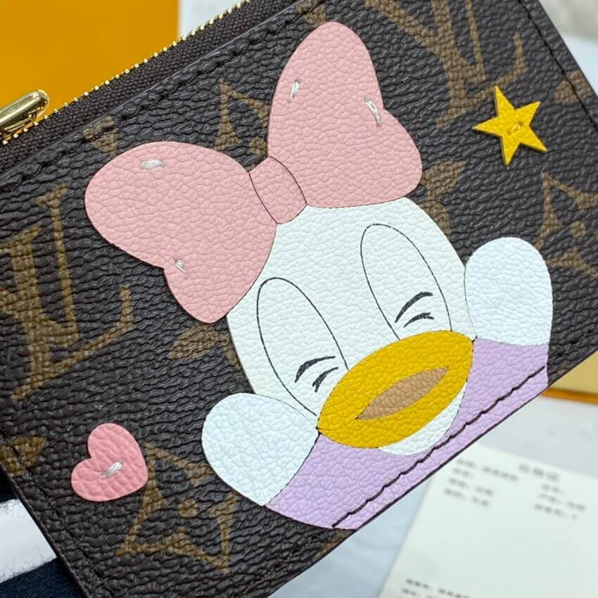 Louis Vuitton Daisy Duck Coin & Card Holder