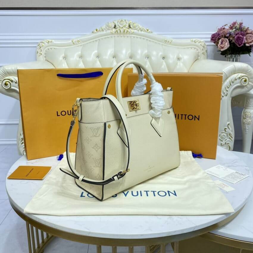 Louis Vuitton On My Side Bag M55802 Beige