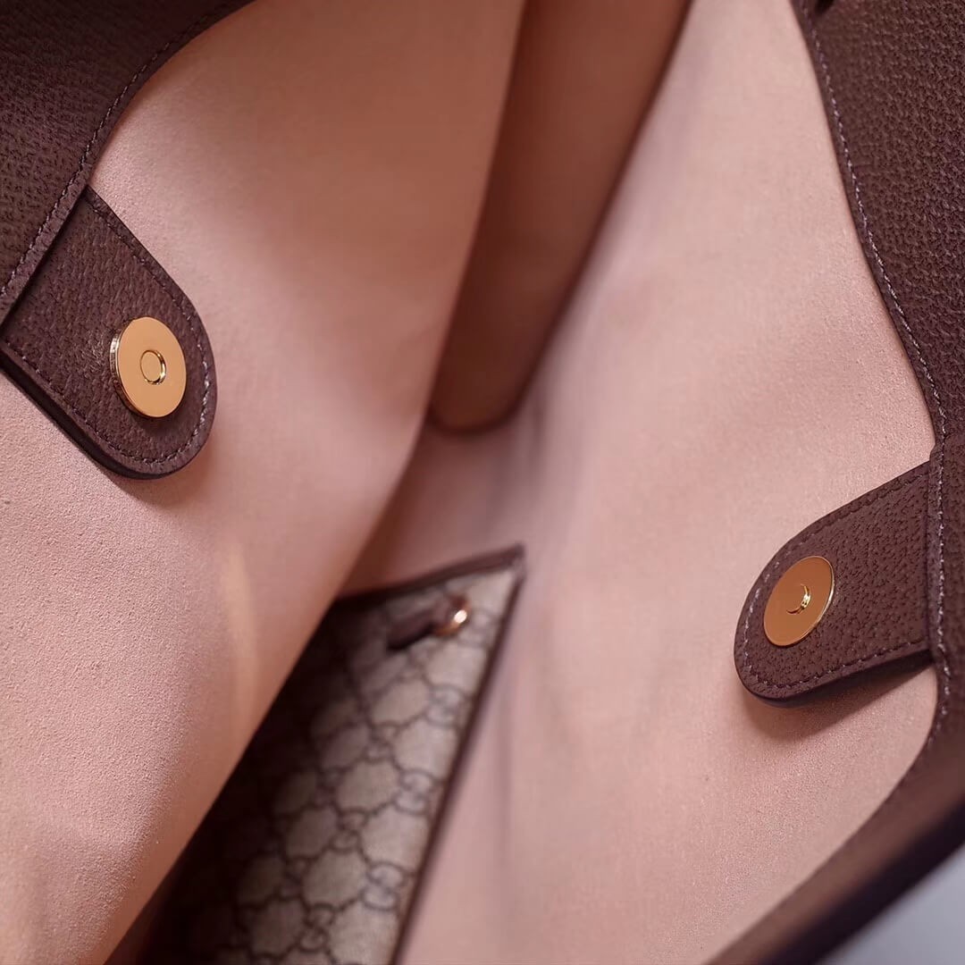 Gucci Exclusive Rajah GG Tote 537219 Coffee