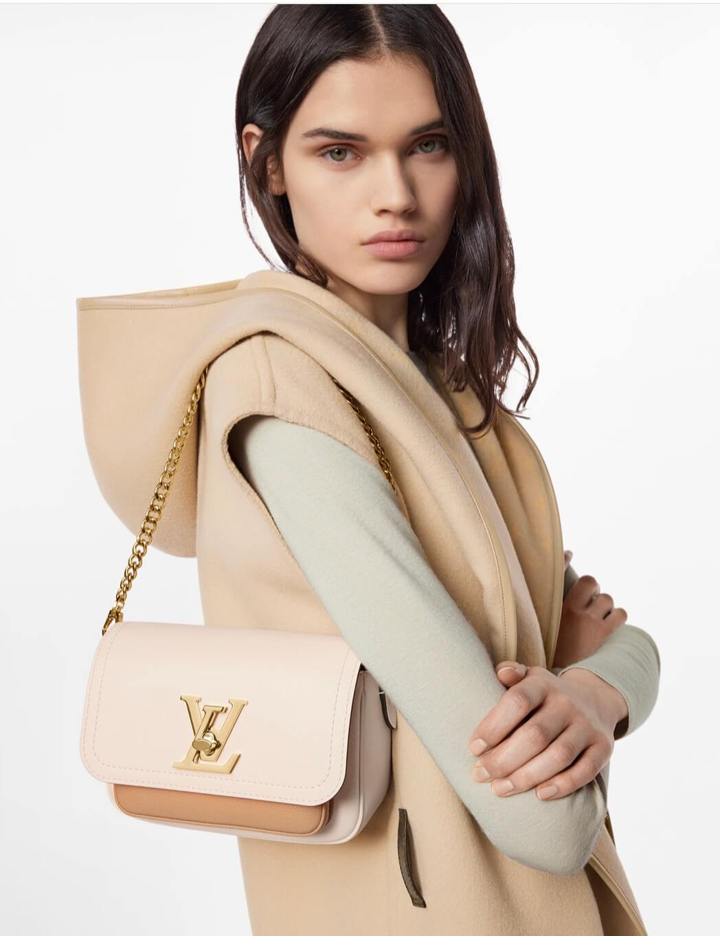 Louis Vuitton Lockme Tender M59733 Quartz White