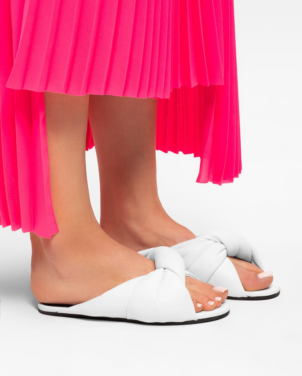 Balenciaga Drapy Flat Sandal 636576