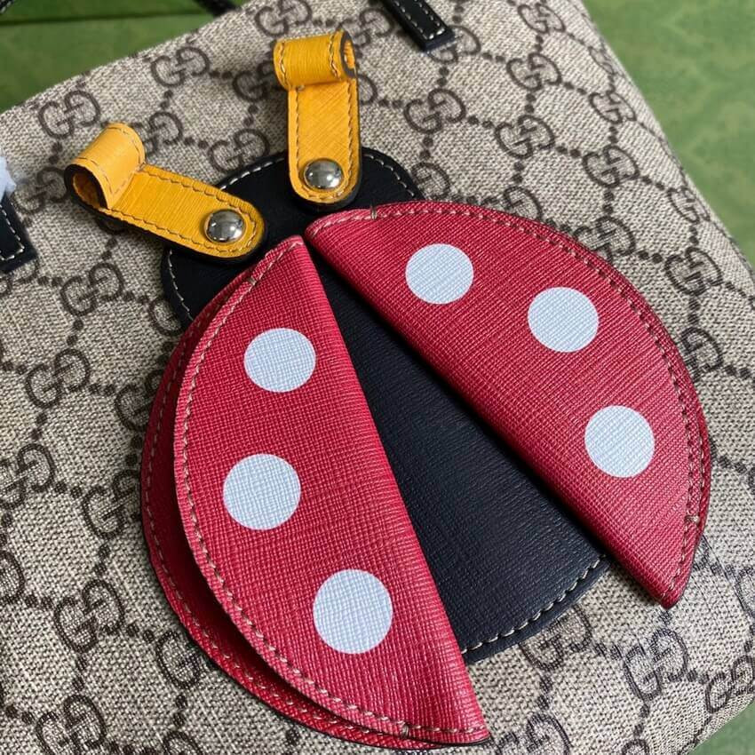 Gucci Childrens GG Ladybug Tote 410812