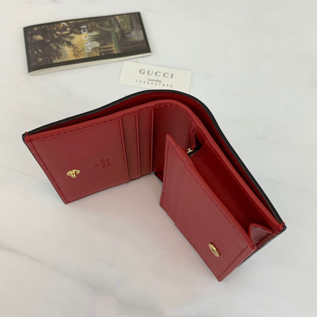 Gucci GG Blooms Card Case Wallet 453176