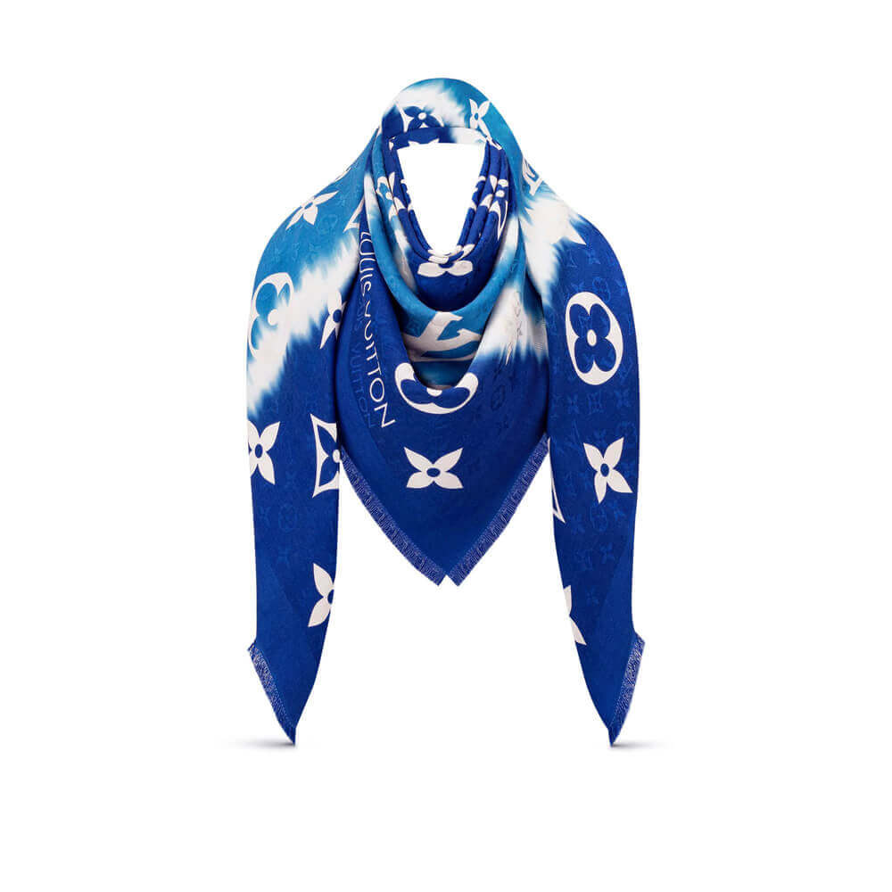 Louis Vuitton LV Escale Monogram Shawl M76087 M76088 M76086