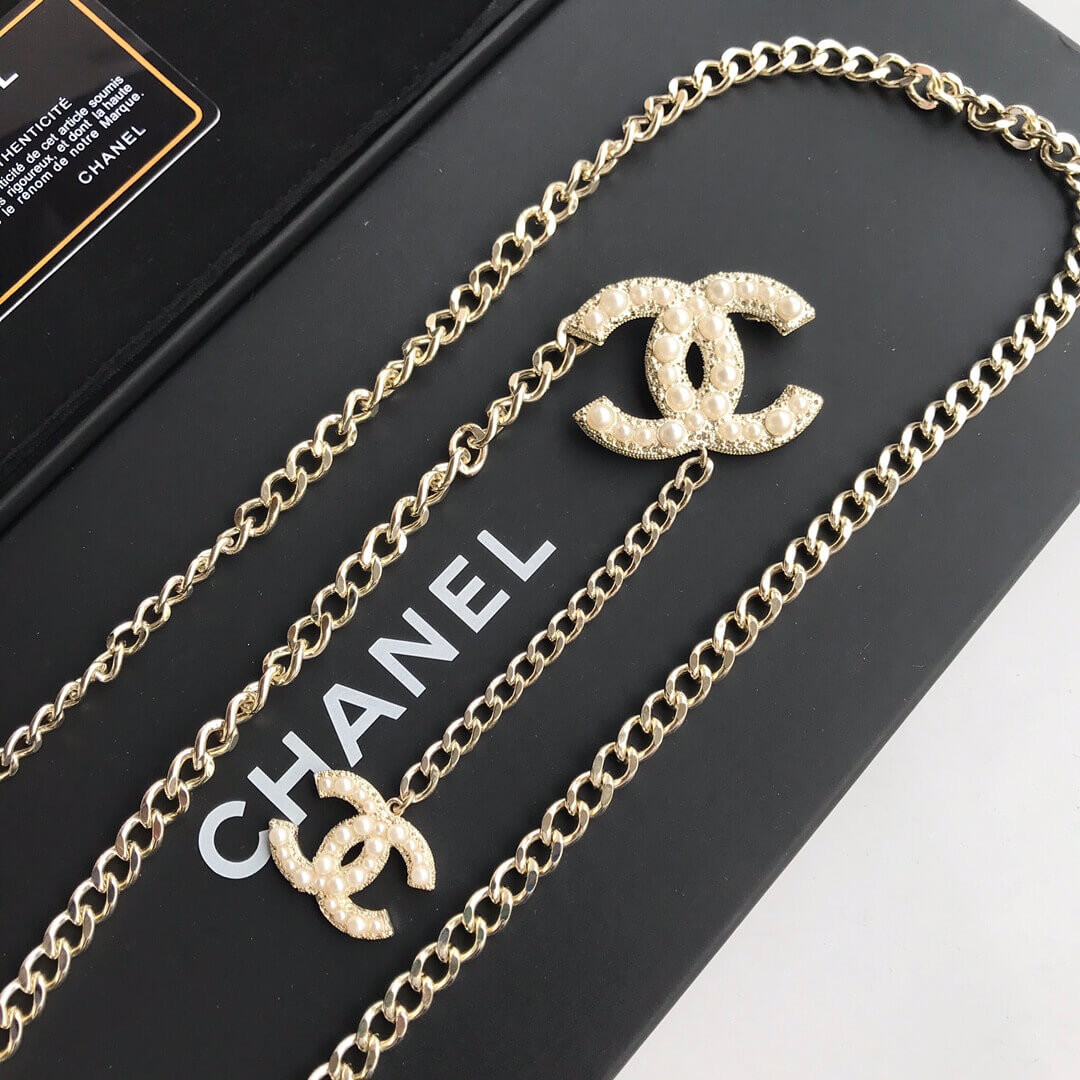 Chanel CC Logo Chain Belt 460976