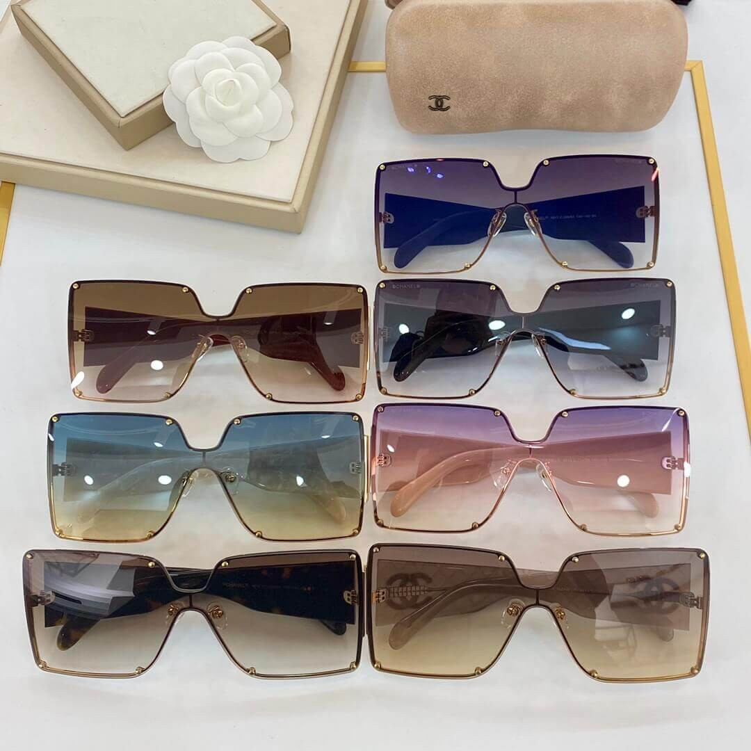 Chanel Rectangle Sunglass 4813