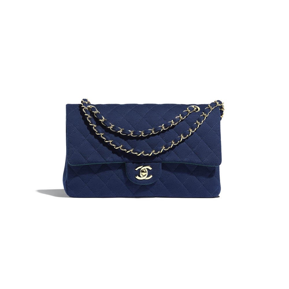 Chanel Jersey Classic Handbag A01112