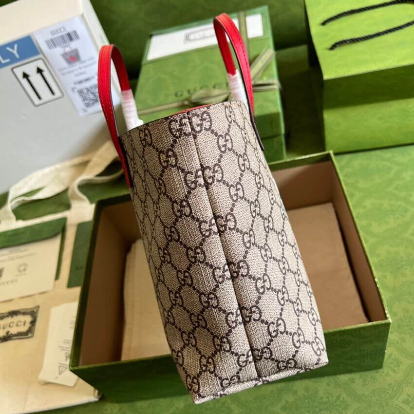 Gucci Childrens Strawberry Print Tote 410812