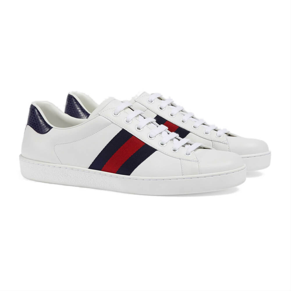 Gucci Ace Leather Sneaker 386750