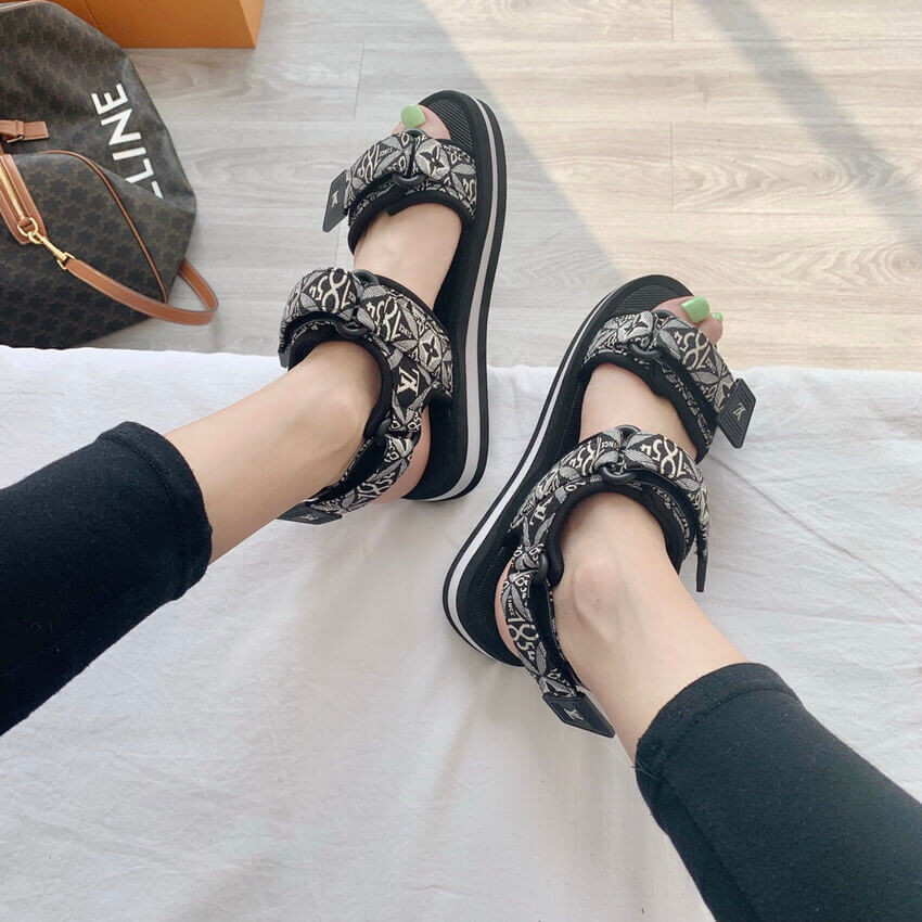 Louis Vuitton Since 1854 Paseo Flat Sandal