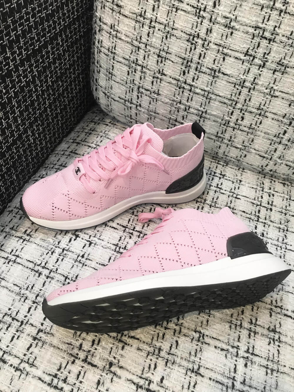 Chanel Mixed Fibers Sneakers G35549