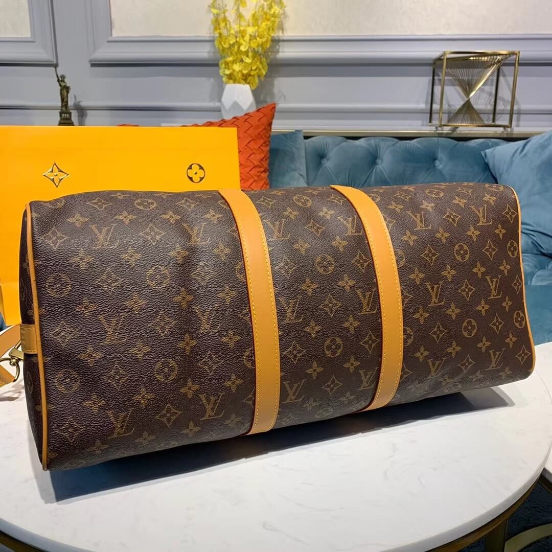 Louis Vuitton Monogram Canvas Keepall Bandouliere 50 M44474