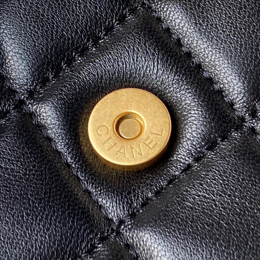 Chanel 24C Quilted Lambskin Shoulder Bag AS4596