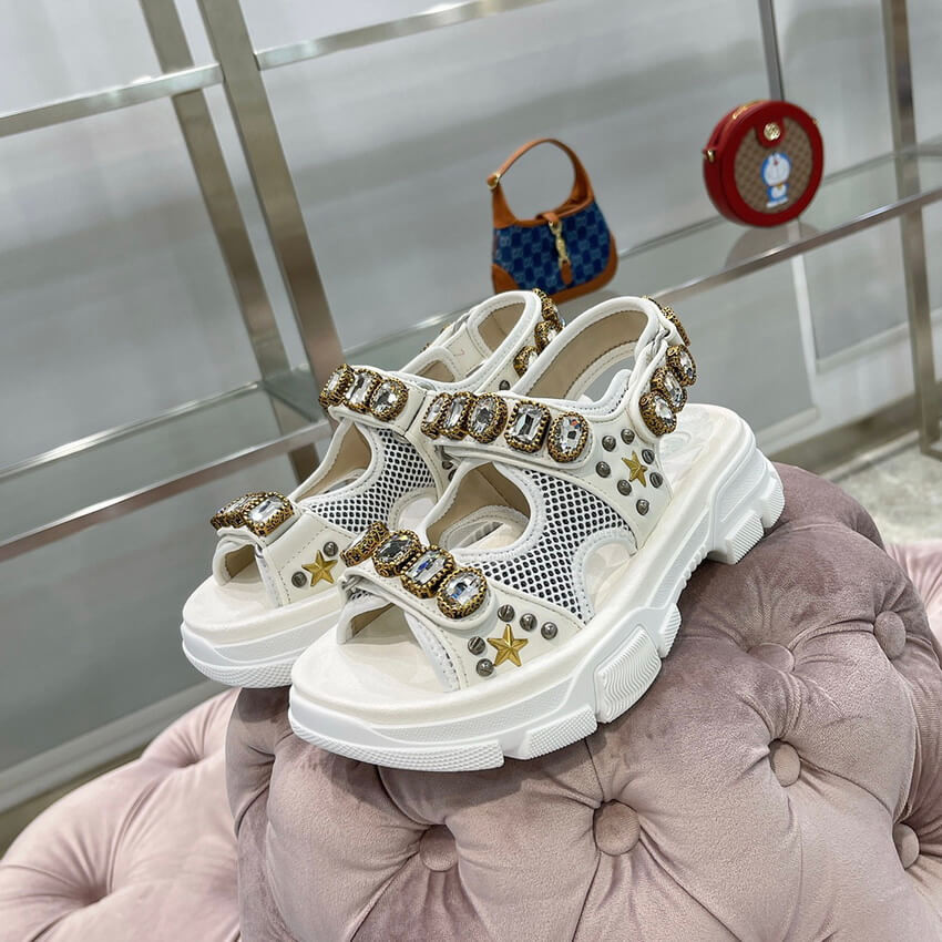 Gucci Aguru Crystal Embellished